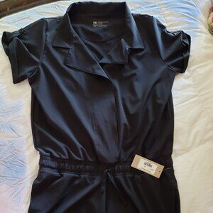 ALBION NWT BLACK COLLAR ROMPER XL